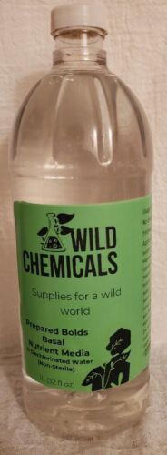 Ready to Use Algae Culture Media 1 L (32 fl oz) - Great for Science Projects